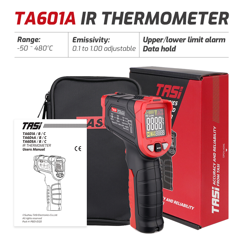 Industrial Laser Tool - TA601A TA601B TA601C Termometer Inframerah Laser