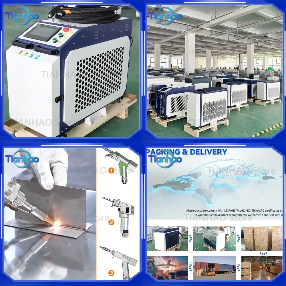Industrial Laser Welding Tool - Mesin Las Laser 4in1 3 in