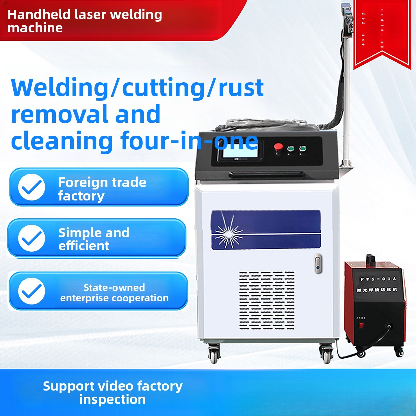 Industrial Laser Cutting Machines - Mesin Penghilang Karat Laser Pengelasan Titik