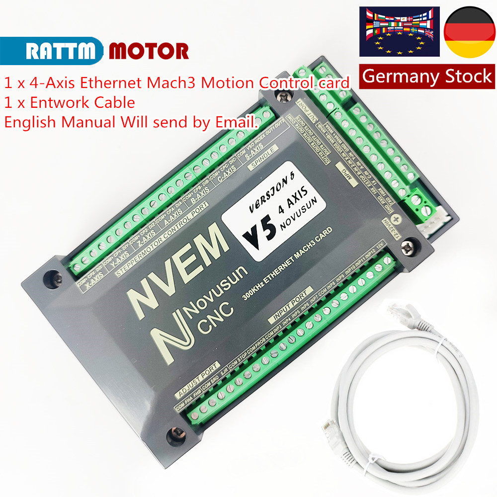 Breakout Board Mach3 - KONTROLER Gerak CNC Terbaru 2024 NVEM