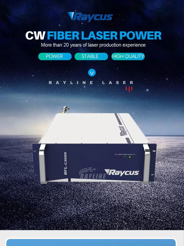 Industrial Fiber Laser - Sumber Laser Serat Raycus Asli 1.5kw