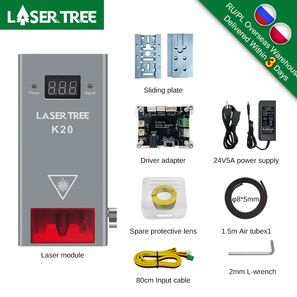 Industrial Laser Tool - LASER pohon 20W 10W 5W, kepala