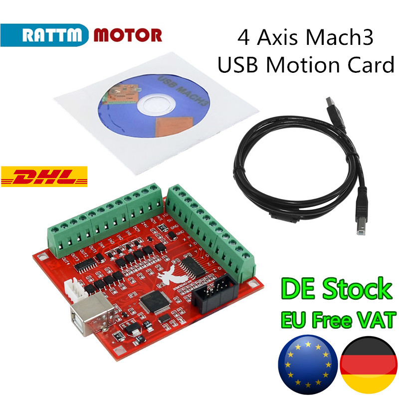 Breakout Board Mach3 - [Pengiriman Gratis Ue] Kartu Gerak USB
