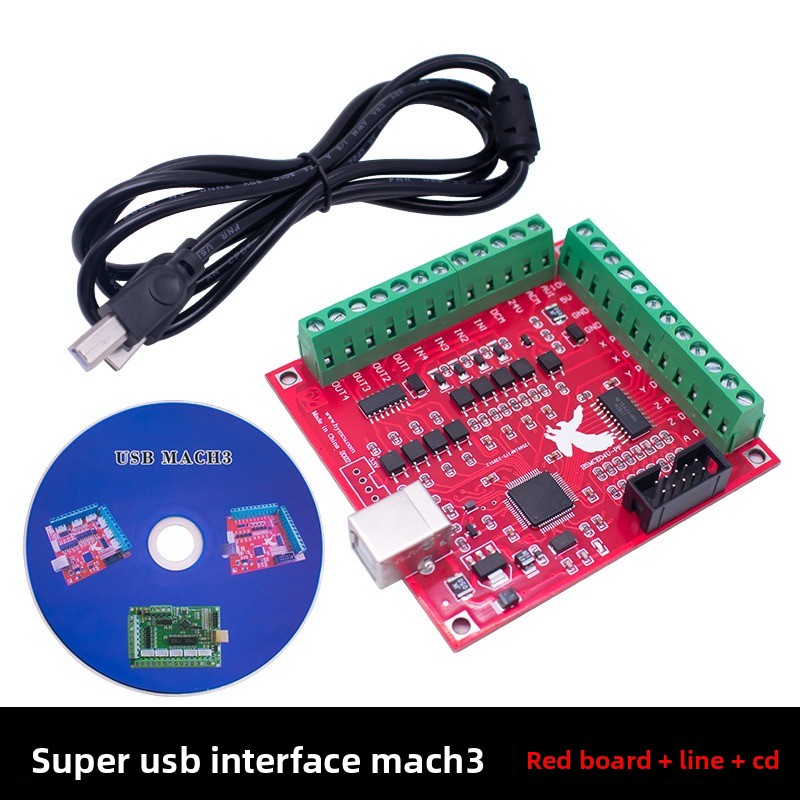 Breakout Board Mach3 - Papan Breakout CNC USB MACH3 100Khz
