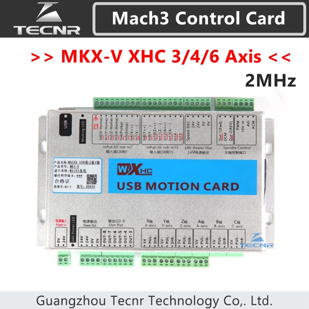 XHC Mach3 MKX-V 3 4 6 axis USB - Breakout Board Mach3 ulasan dan harga