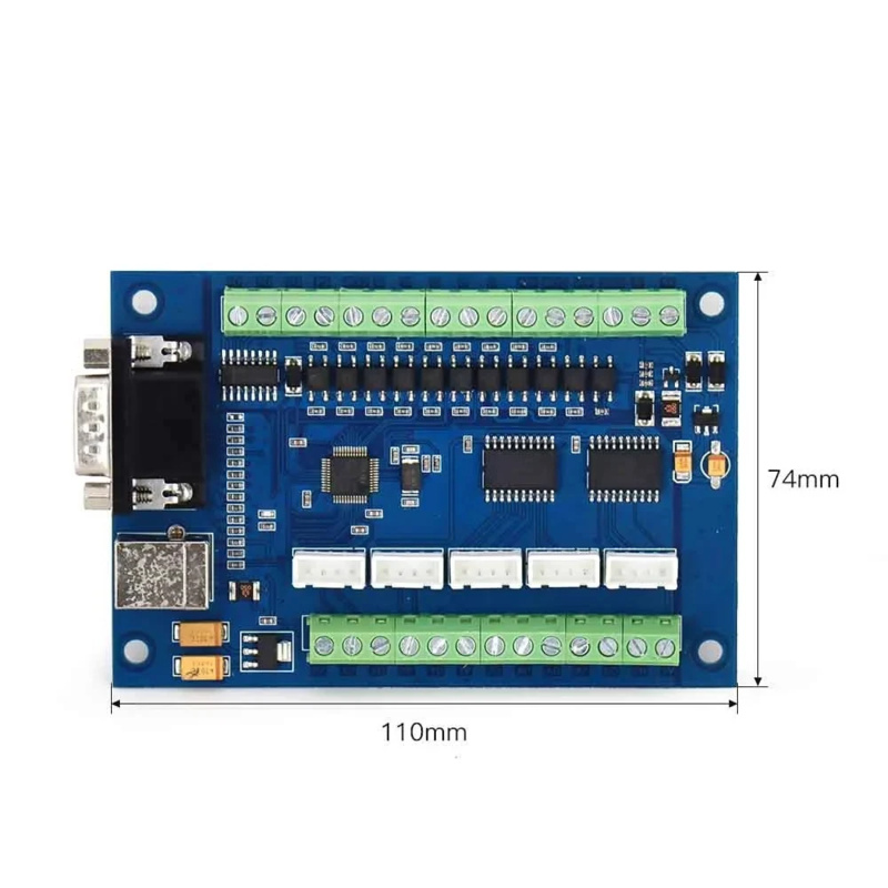 CNC MACH3 USB 5 sumbu 100KHz U - Breakout Board Mach3 ulasan dan harga