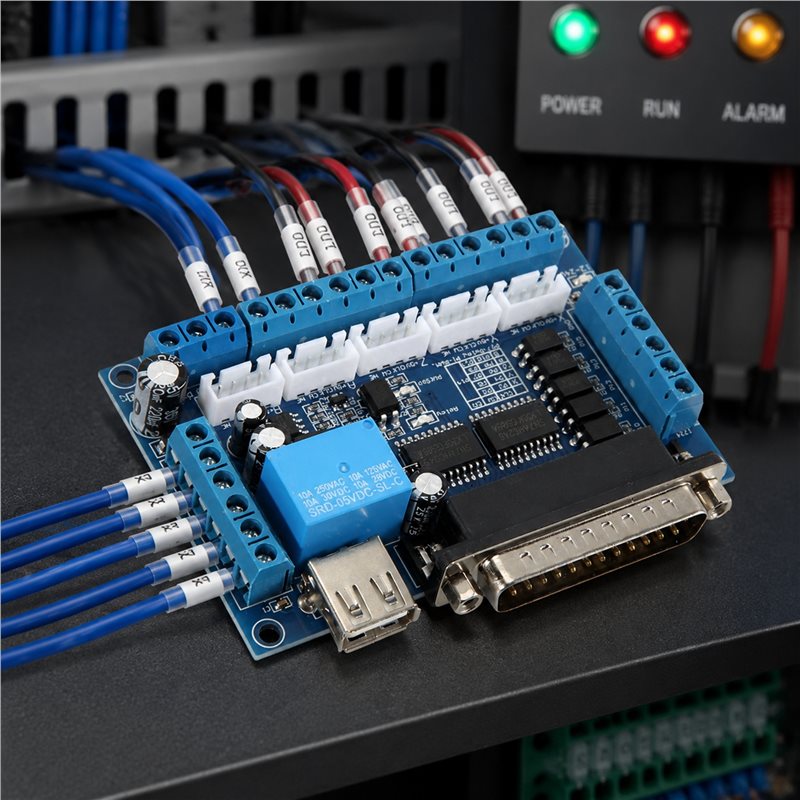 Papan Driver A84E MACH3 Mesin  - Breakout Board Mach3 ulasan dan harga
