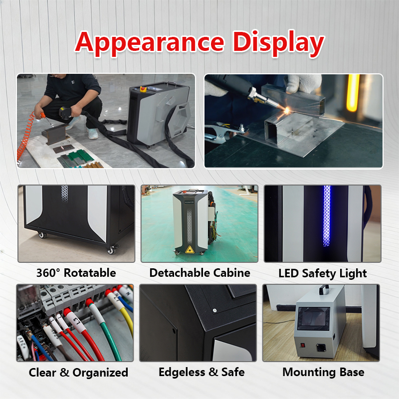 Mesin Las Laser Genggam 3-in-1 - Industrial Laser Welding Tool ulasan dan harga