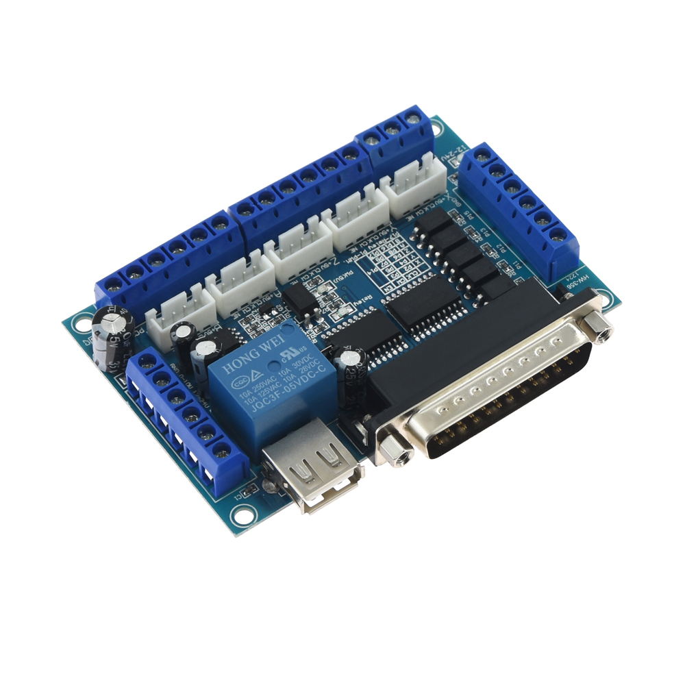 Papan Breakout MACH3 CNC 5 sum - Breakout Board Mach3 ulasan dan harga
