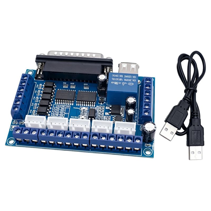 Papan Breakout CNC MACH3 5 Axi - Breakout Board Mach3 ulasan dan harga