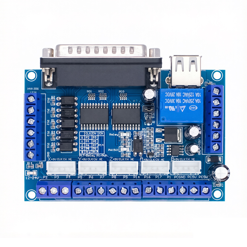 Papan Breakout CNC MACH3 5 Axi - Breakout Board Mach3 ulasan dan harga
