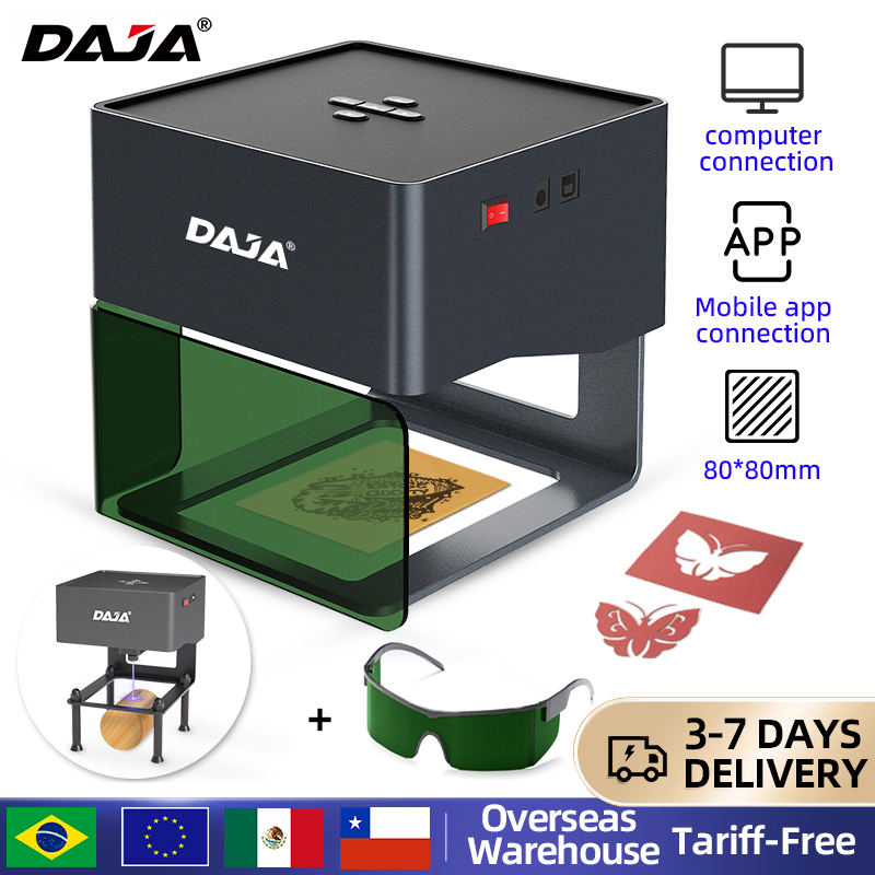 DAJA DJ6 pengukir Laser portab - Fiber Laser Cutting Machine ulasan dan harga