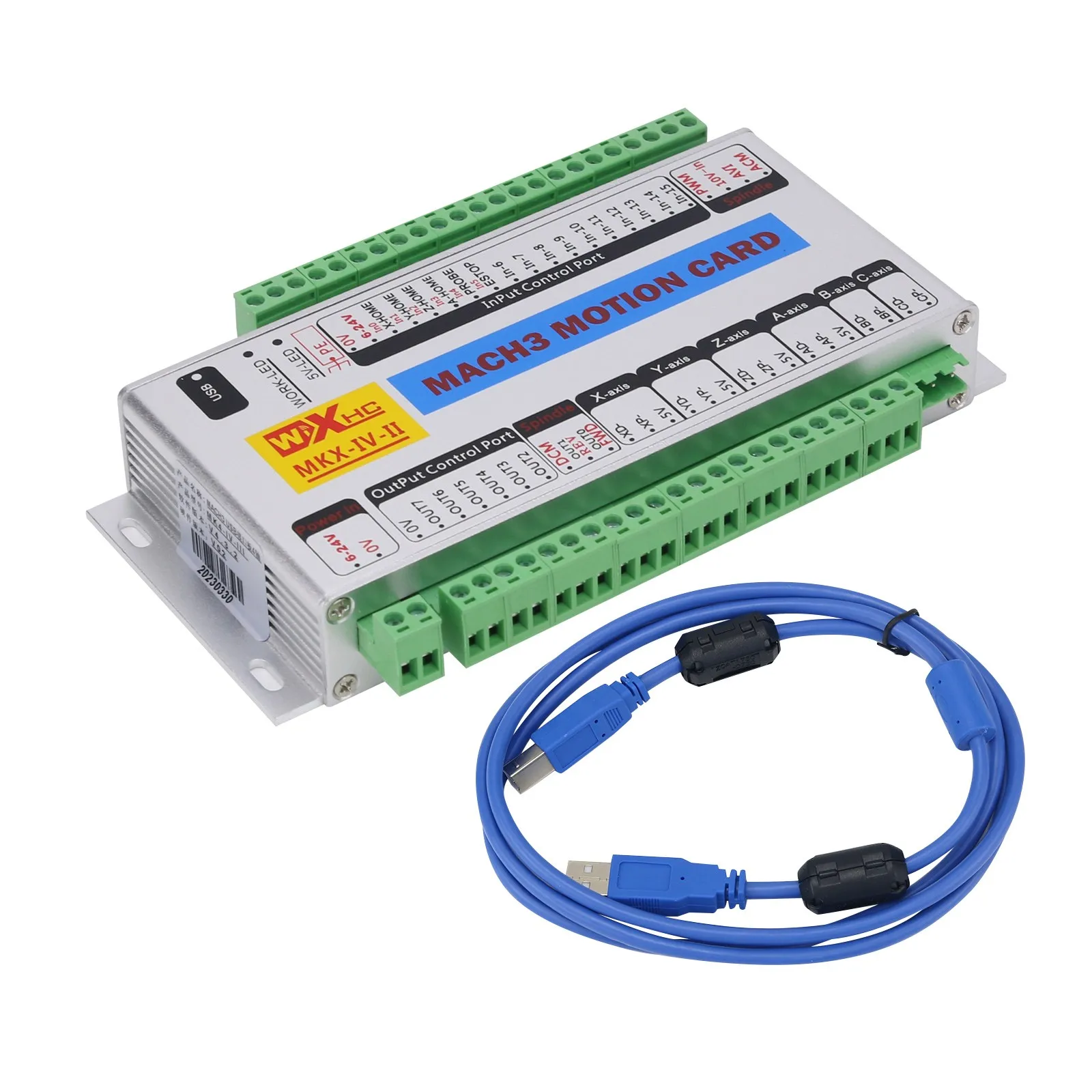 Kartu Gerak Mach3 MK4-IV 4-Axi - Breakout Board Mach3 ulasan dan harga