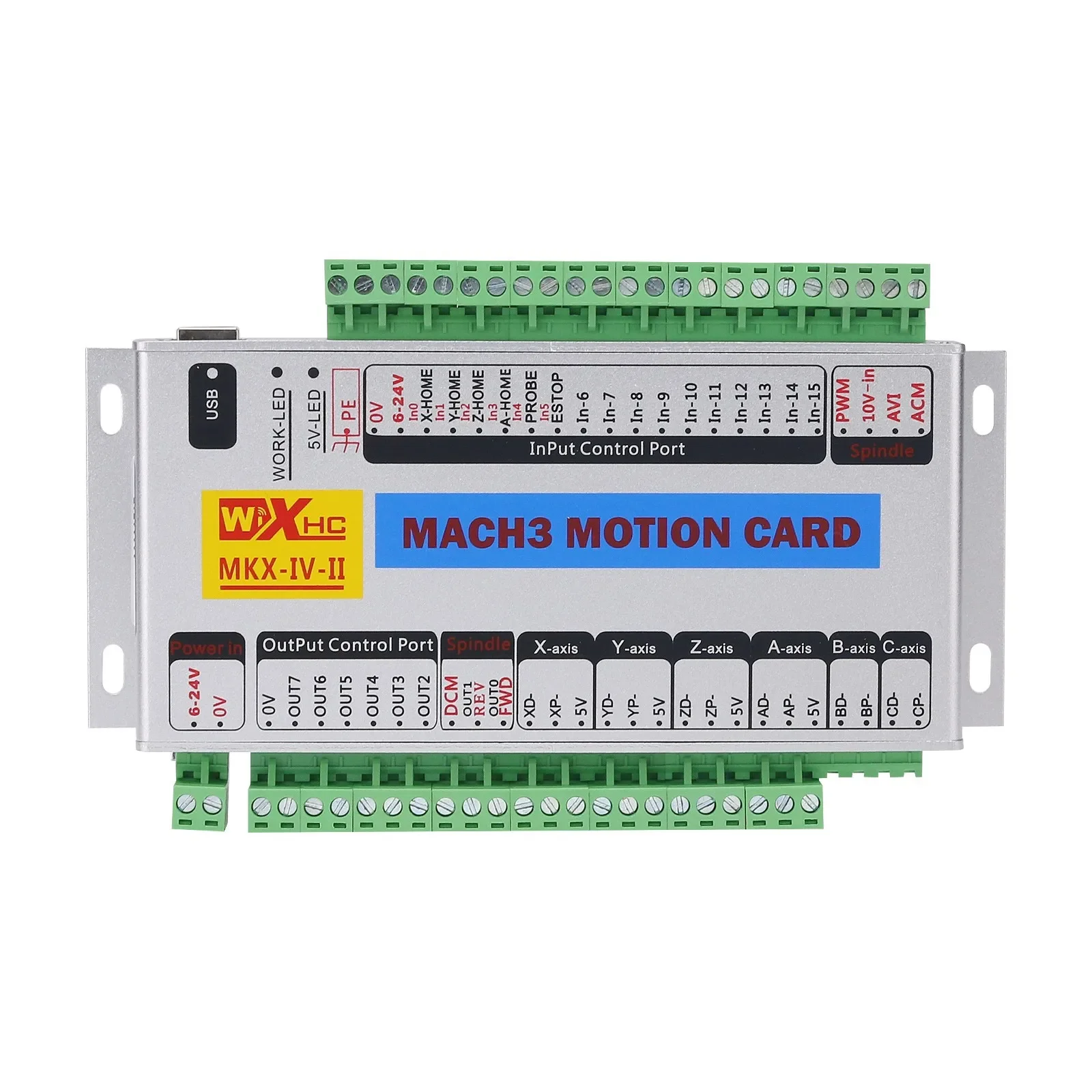 Kartu Gerak Mach3 MK4-IV 4-Axi - Breakout Board Mach3 ulasan dan harga