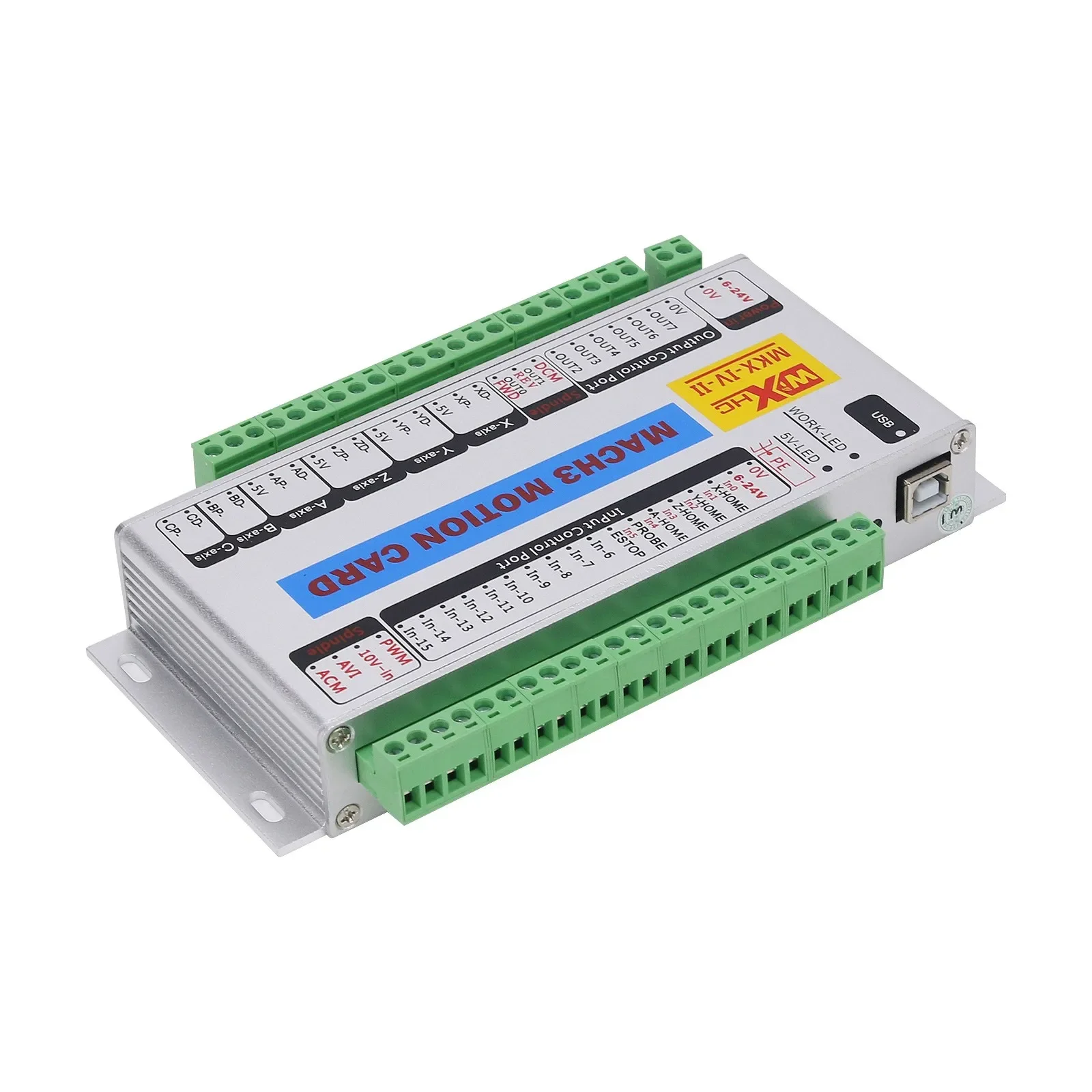 Kartu Gerak Mach3 MK4-IV 4-Axi - Breakout Board Mach3 ulasan dan harga